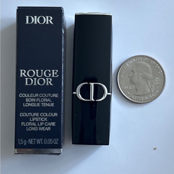 Christian Dior Rouge Matte Lipstick 100 Nude LOOK Mini Travel 1.5g - Picture 2 of 2